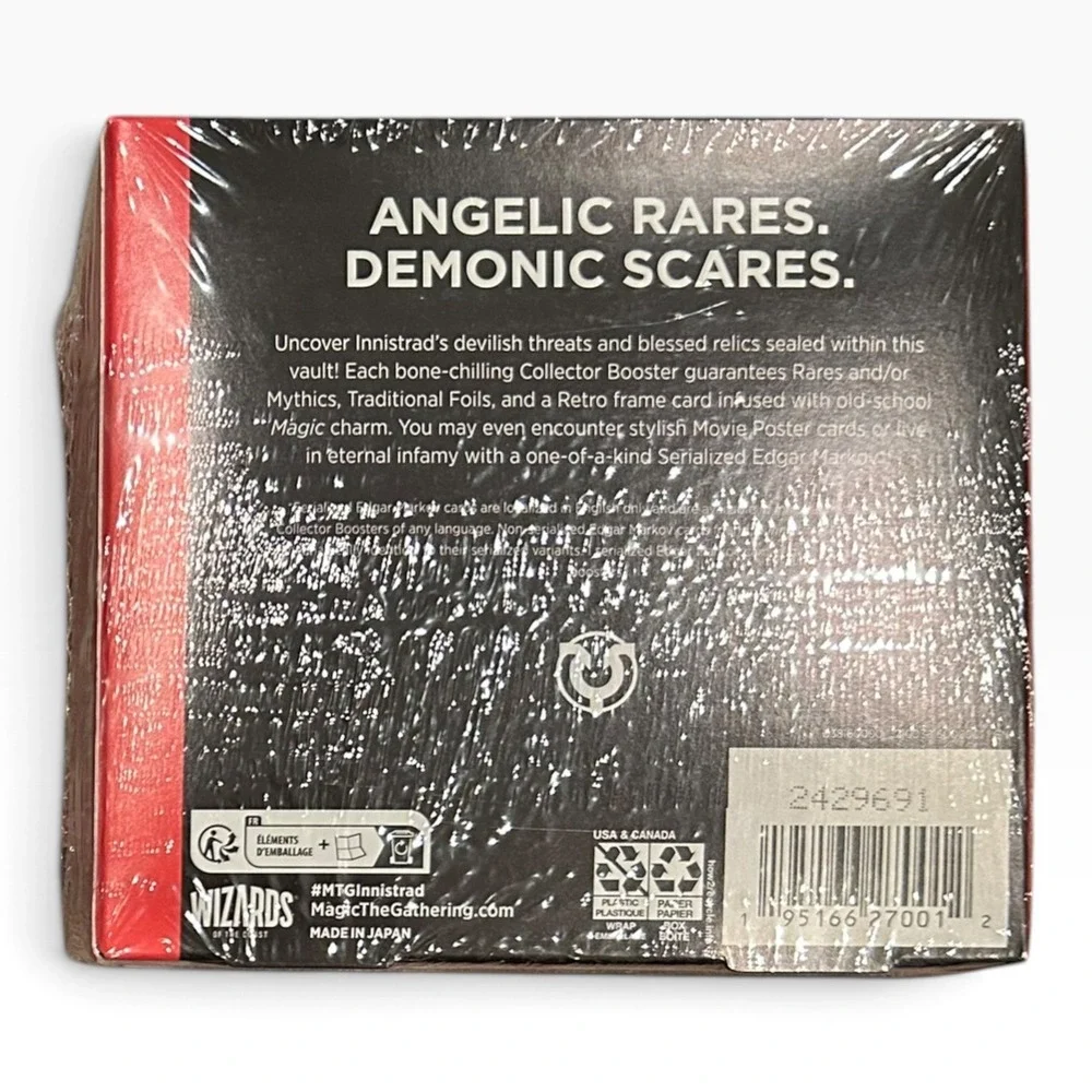 Magic The Gathering Innistrad Remastered Collector Booster Box 12 Packs NEW
